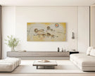 Paul Klee Lions Art Print: Modern Abstract Panoramic, Framed Option