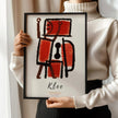Paul Klee - Locksmith | Modern Art Exhibition Poster (available handframed or unframed)