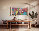 Paul Klee - Mild Fruit | Colorful Modern Abstract Wide Panoramic Art (available handframed or unframed) 2x1