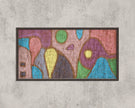 Paul Klee - Mild Fruit | Colorful Modern Abstract Wide Panoramic Art (available handframed or unframed) 2x1