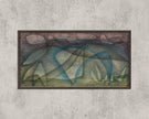 Paul Klee - Rainy Day | Modern Abstract Wide Panoramic Art (available handframed or unframed) 2x1