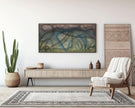 Paul Klee - Rainy Day | Modern Abstract Wide Panoramic Art (available handframed or unframed) 2x1