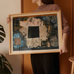 Paul Klee - Rock Cut Chambers | Neutral Beige Modern Abstract Art (available handframed or unframed)