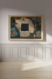 Paul Klee - Rock Cut Chambers | Neutral Beige Modern Abstract Art (available handframed or unframed)