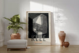 Paul Klee - Rough Cut Head | Neutral Modern Art Exhibition Poster (available handframed or unframed)