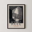 Paul Klee - Rough Cut Head | Neutral Modern Art Exhibition Poster (available handframed or unframed)