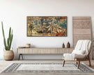 Paul Klee - Streetlamps | Modern Abstract Wide Panoramic Art (available handframed or unframed) 2x1