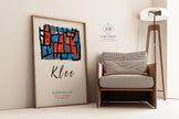 Paul Klee - The Hour Before One Night | Modern Art Exhibition Poster (available handframed or unframed)