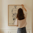 Paul Klee Witch Print: Modern Art Exhibition Poster