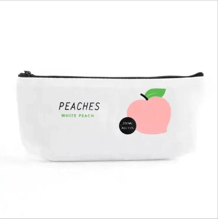 Peach pen bag
