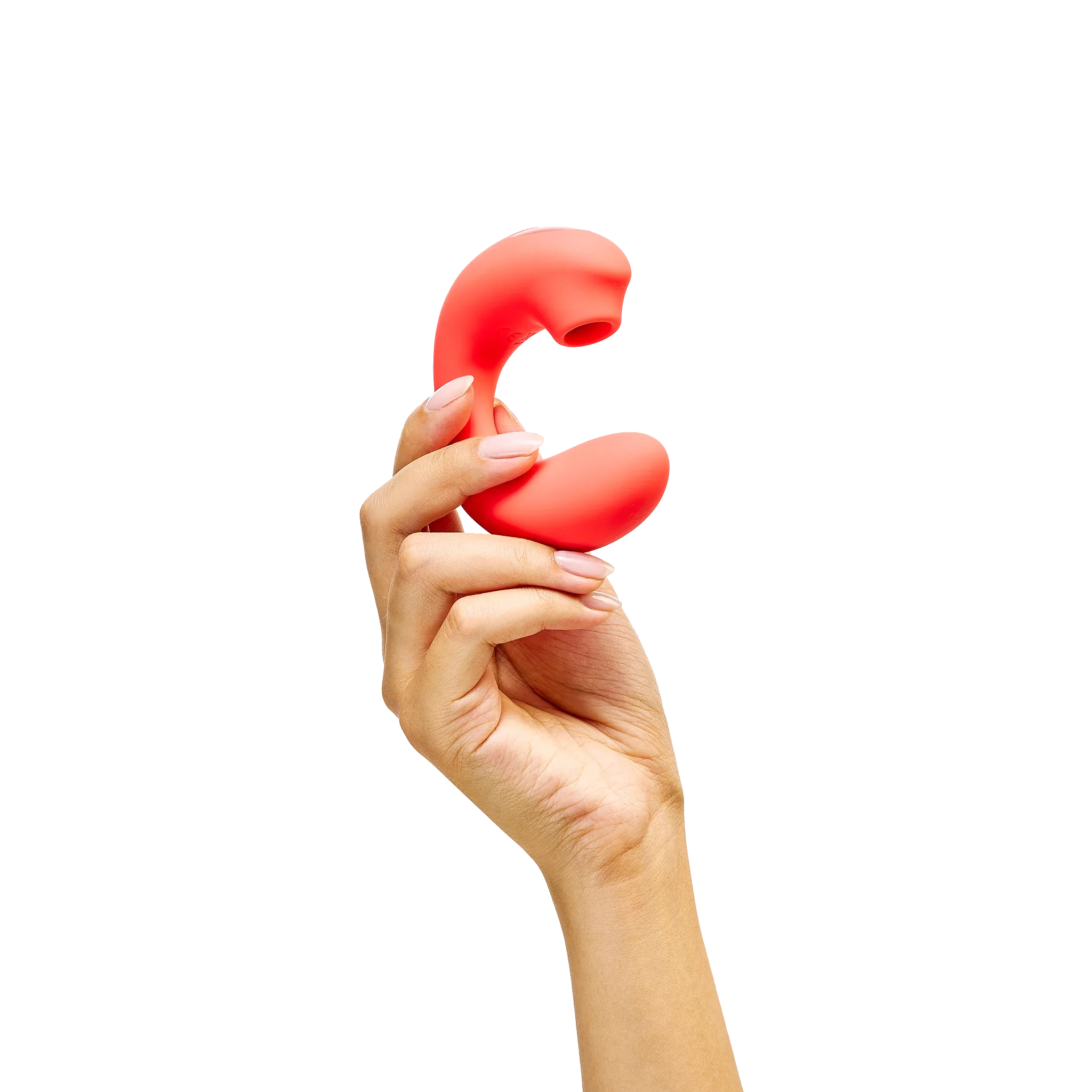 dual stimulation vibrator : glow