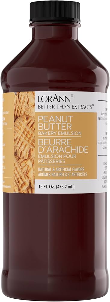Peanut Butter Bakery Emulsion (Peanut Free) - 16 oz. 1 Gallon, 5 Gallons - Bakery Emulsions Canada - Ships Free Within Canada on Orders Above CAD $199