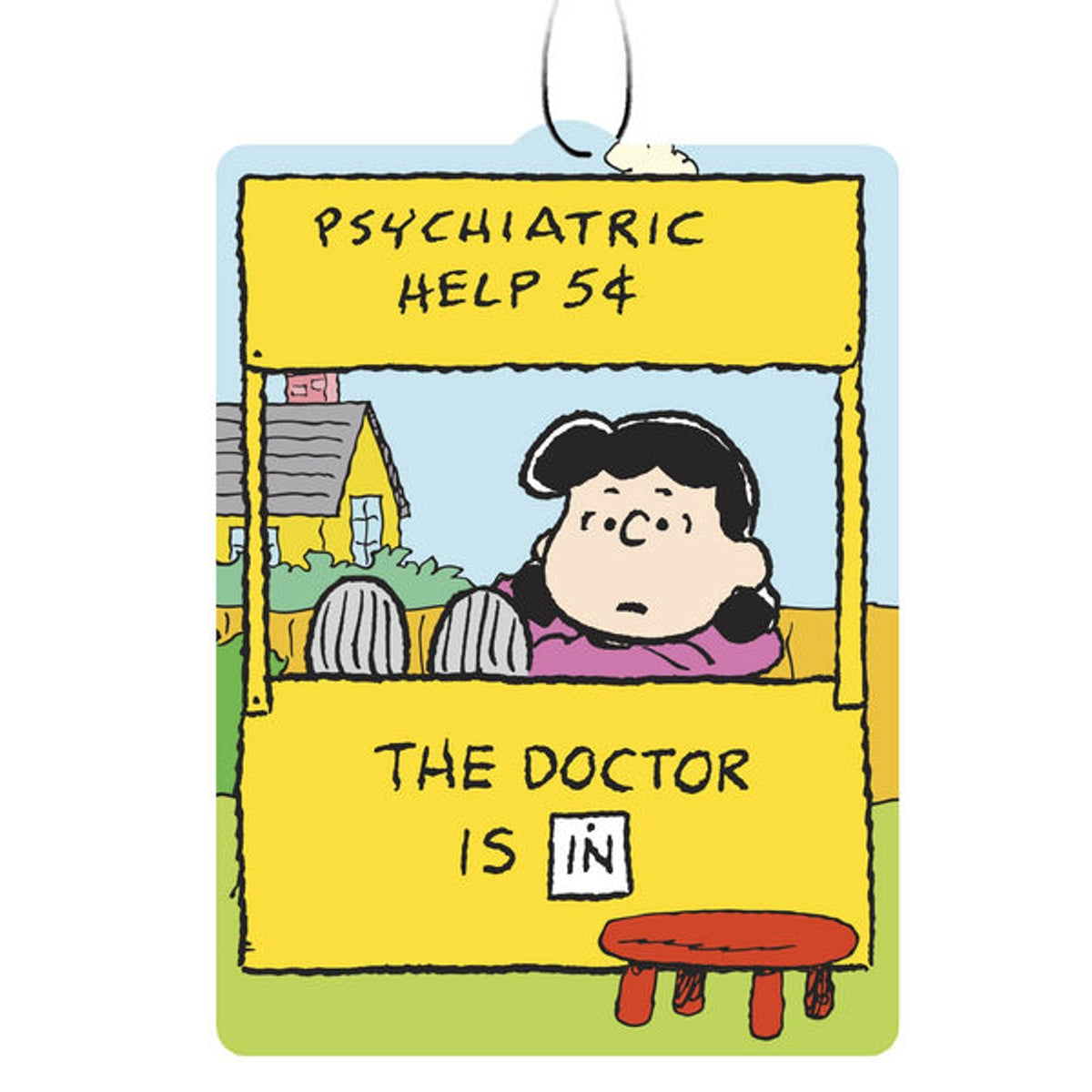 Peanuts Lucy Booth Air Fresheners 3 pack