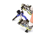 CH3057 Ezee Life Digital Folding Pedal Exerciser - Arm & Leg Peddler with 5-Function Display for Seniors & Rehabilitation