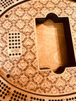 Personalized 4-Track  Cribbage Board – Handcrafted, Custom Engraved & Stand-Up Display