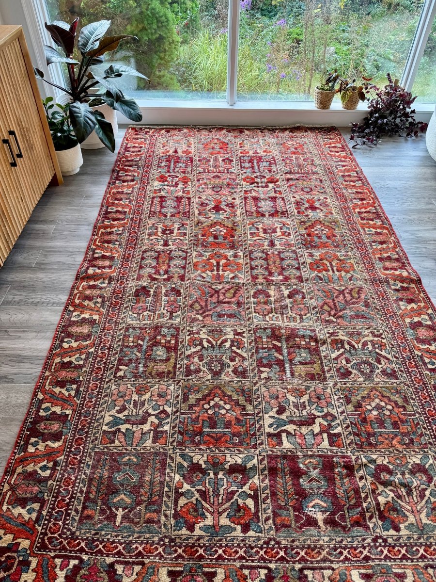 Perisan Bakhtiari Rug | 5' 1