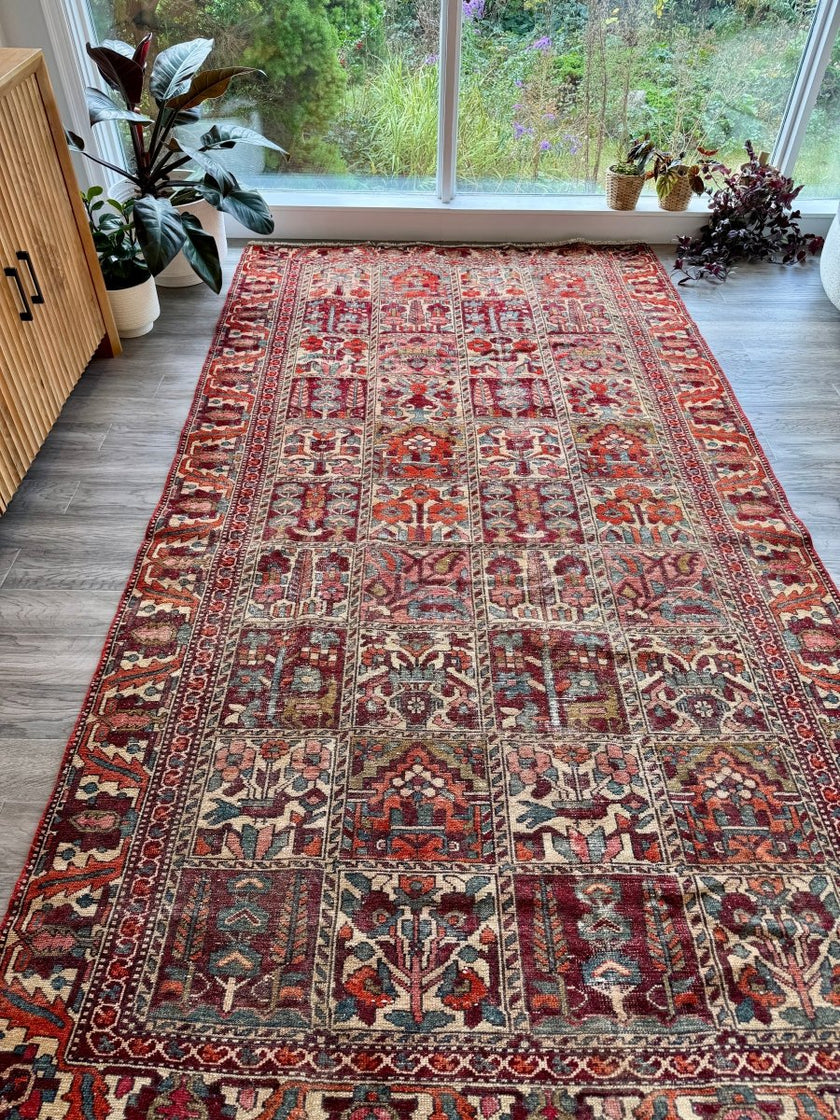 Perisan Bakhtiari Rug | 5' 1