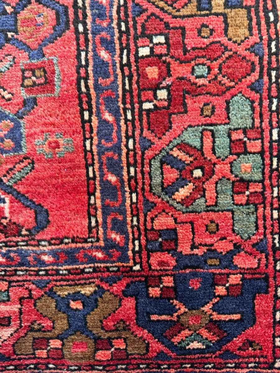 On Hold for Rose | Perisan Zanjan Rug | 4' 1