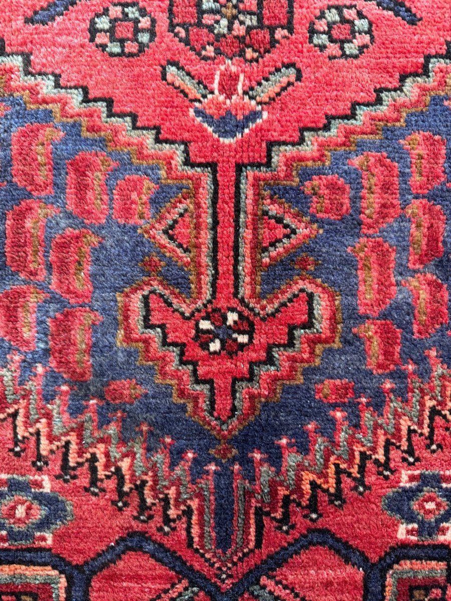 On Hold for Rose | Perisan Zanjan Rug | 4' 1