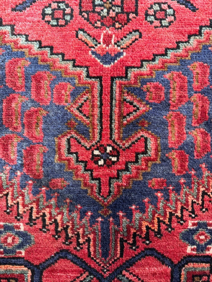 On Hold for Rose | Perisan Zanjan Rug | 4' 1