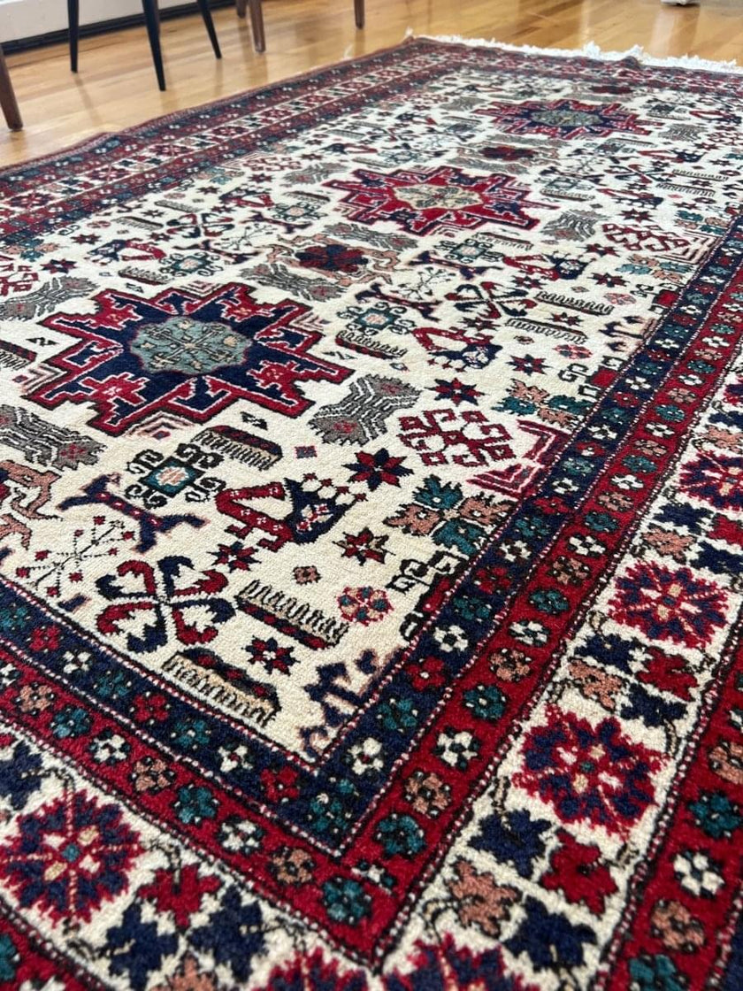 Persian Ardabil Rug | 7' 1