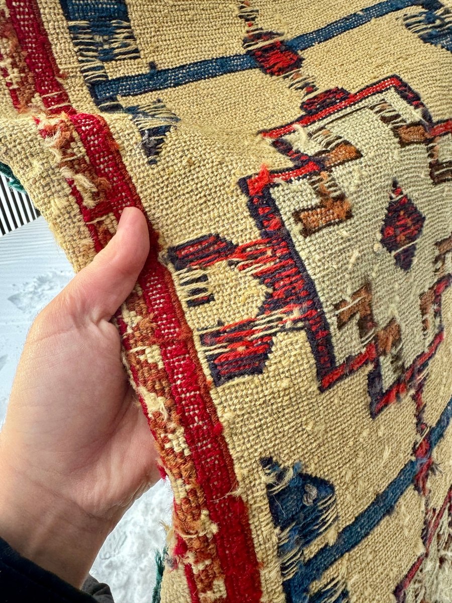 Persian Azerbaijan Suzani Kilim | 3' 11