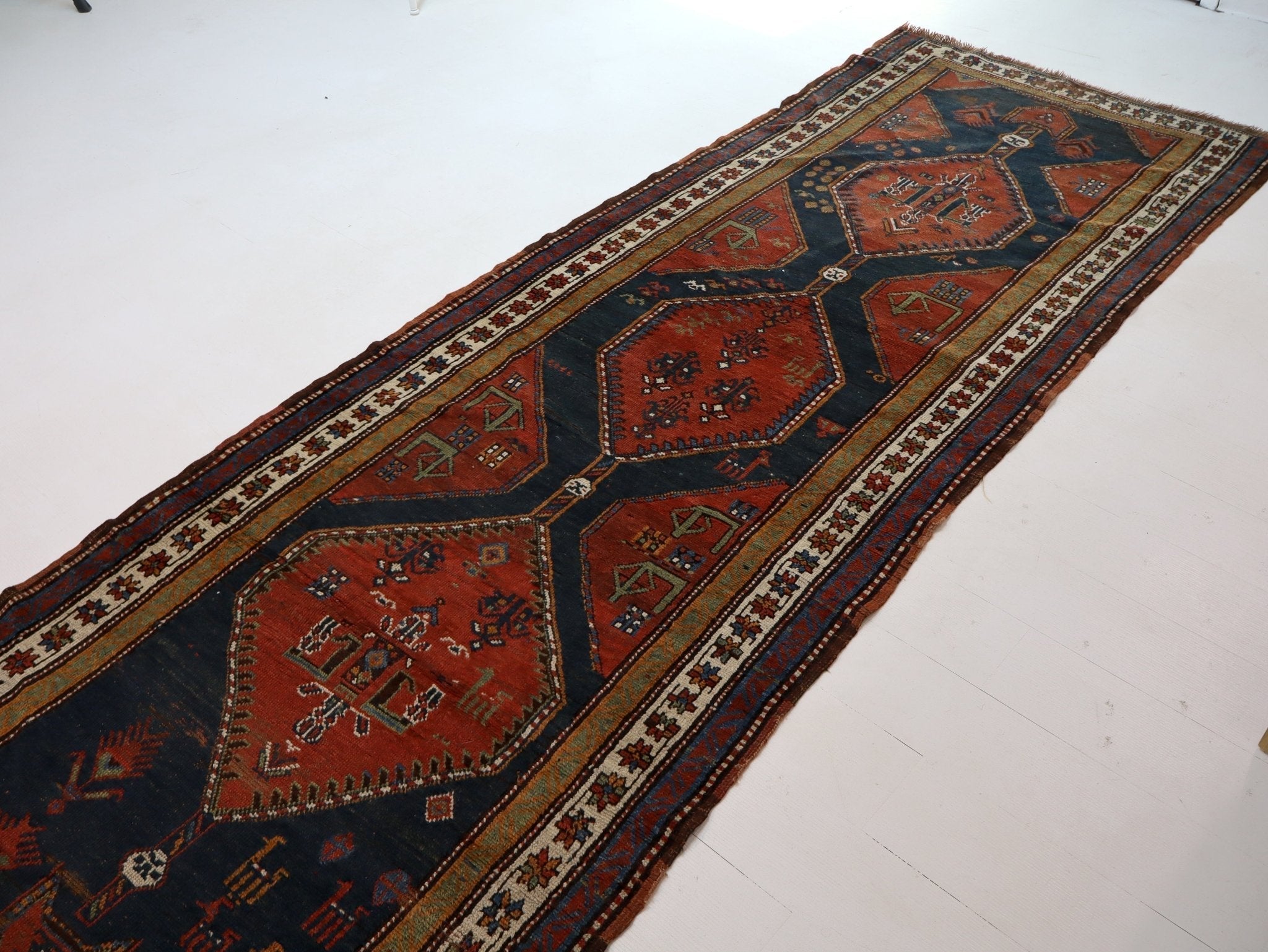 Persian Azerbaijani Rug | 3' 9