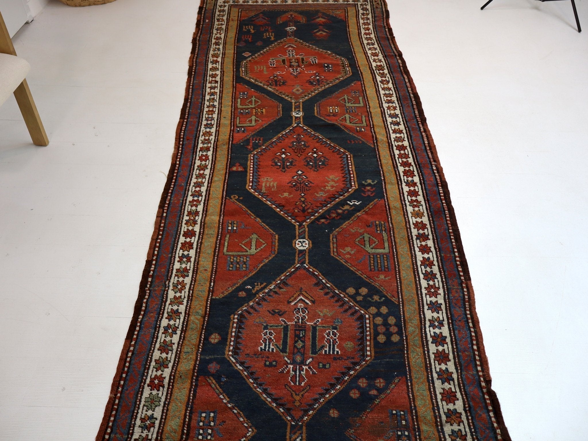 Persian Azerbaijani Rug | 3' 9