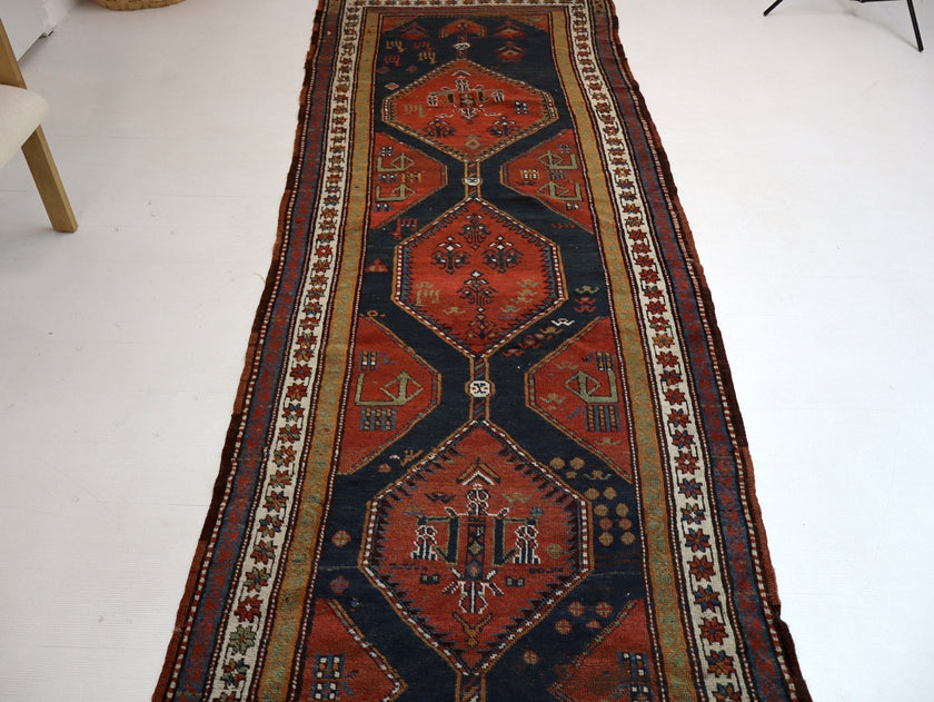 Persian Azerbaijani Rug | 3' 9