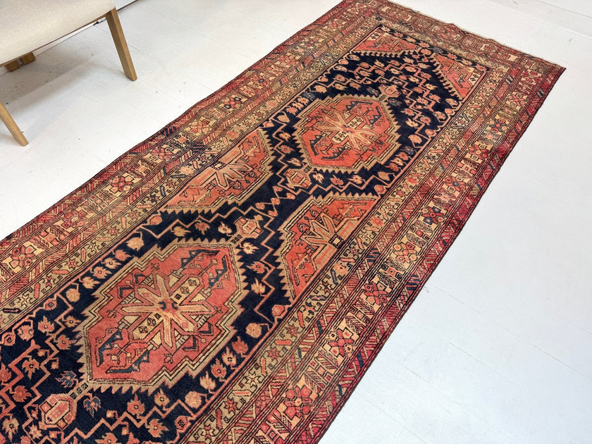 On Hold for Todd - Persian Azerbaijani Runner Rug | 4' 1” x 10' 3
