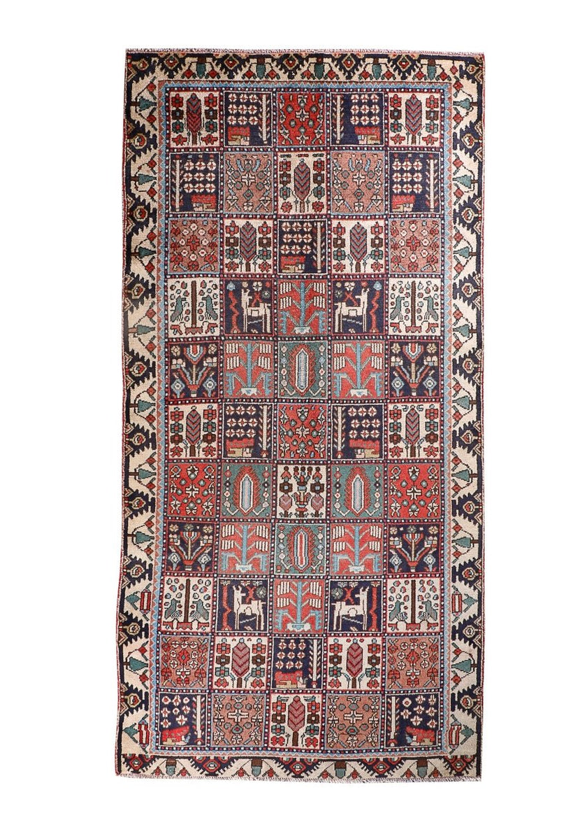 Persian Bakhtiar Rug | 4' 3