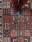 Persian Bakhtiar Rug | 4' 3