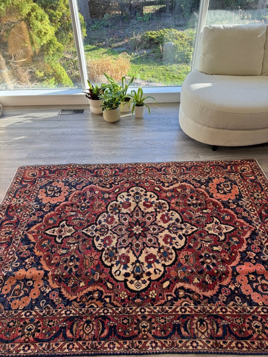 Persian Bakhtiar Rug | 4' 7