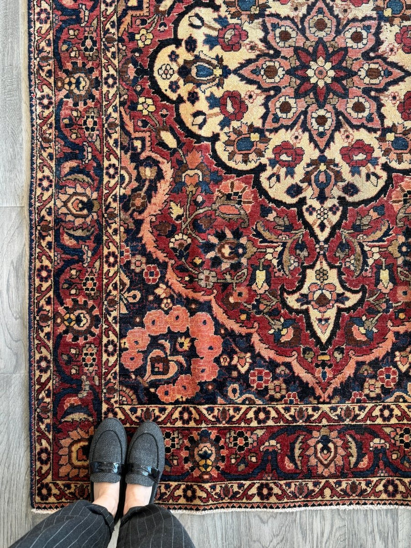 Persian Bakhtiar Rug | 4' 7