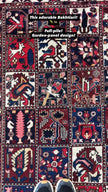 Persian Bakhtiari Rug | 5' 1
