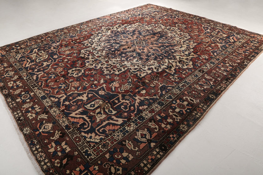 Persian Bakhtiari Rug | 9' 10