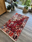 Persian Bakhtiari Wagireh Rug | 2' 5