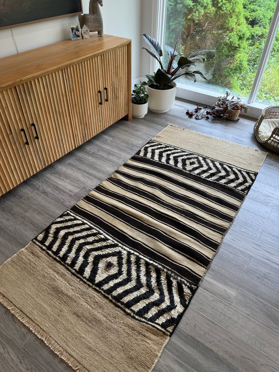 Persian Bakhtiyar Kilim | 3' 4