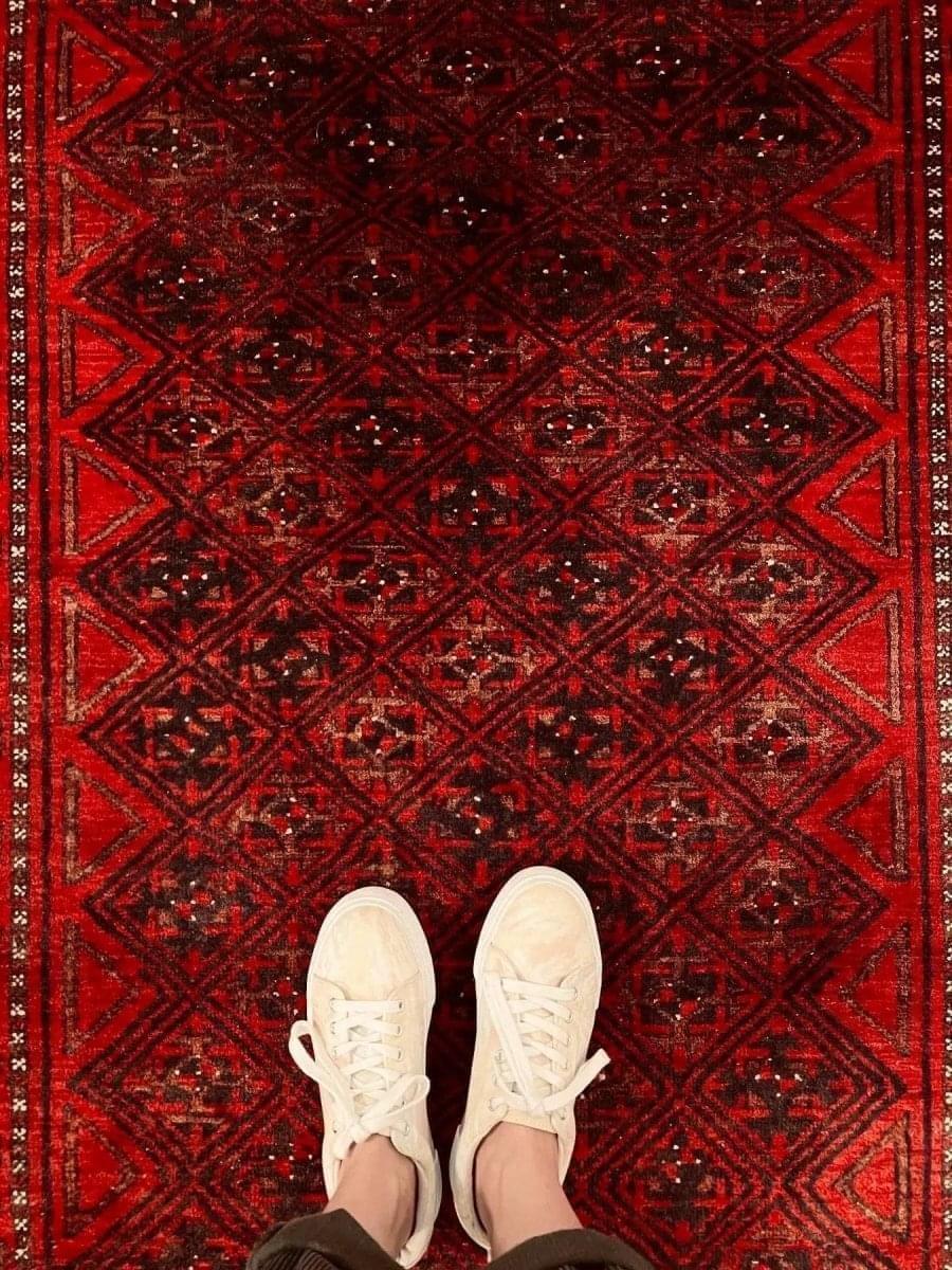 Persian Balouch Rug | 6' 6