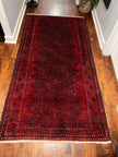 Persian Balouch Rug | 6' 6