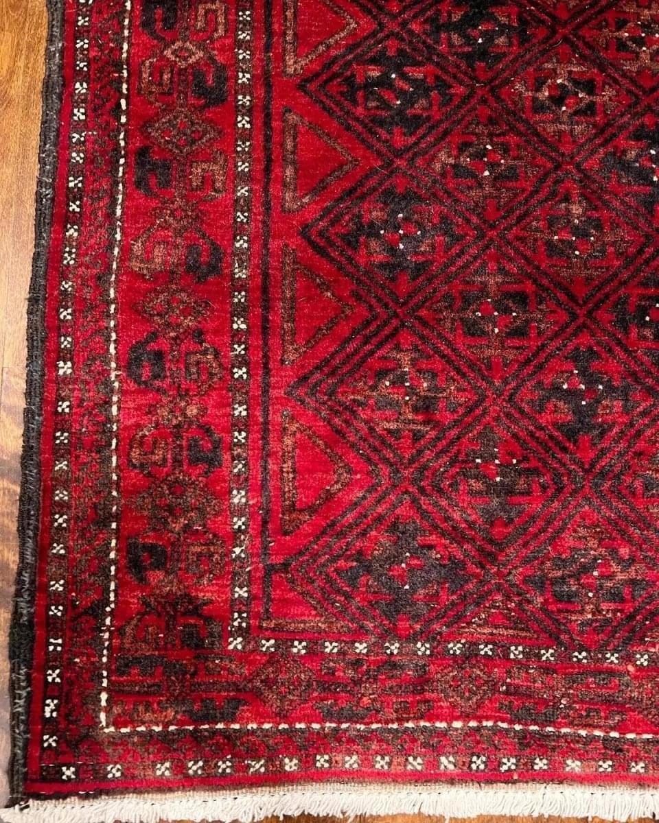 Persian Balouch Rug | 6' 6