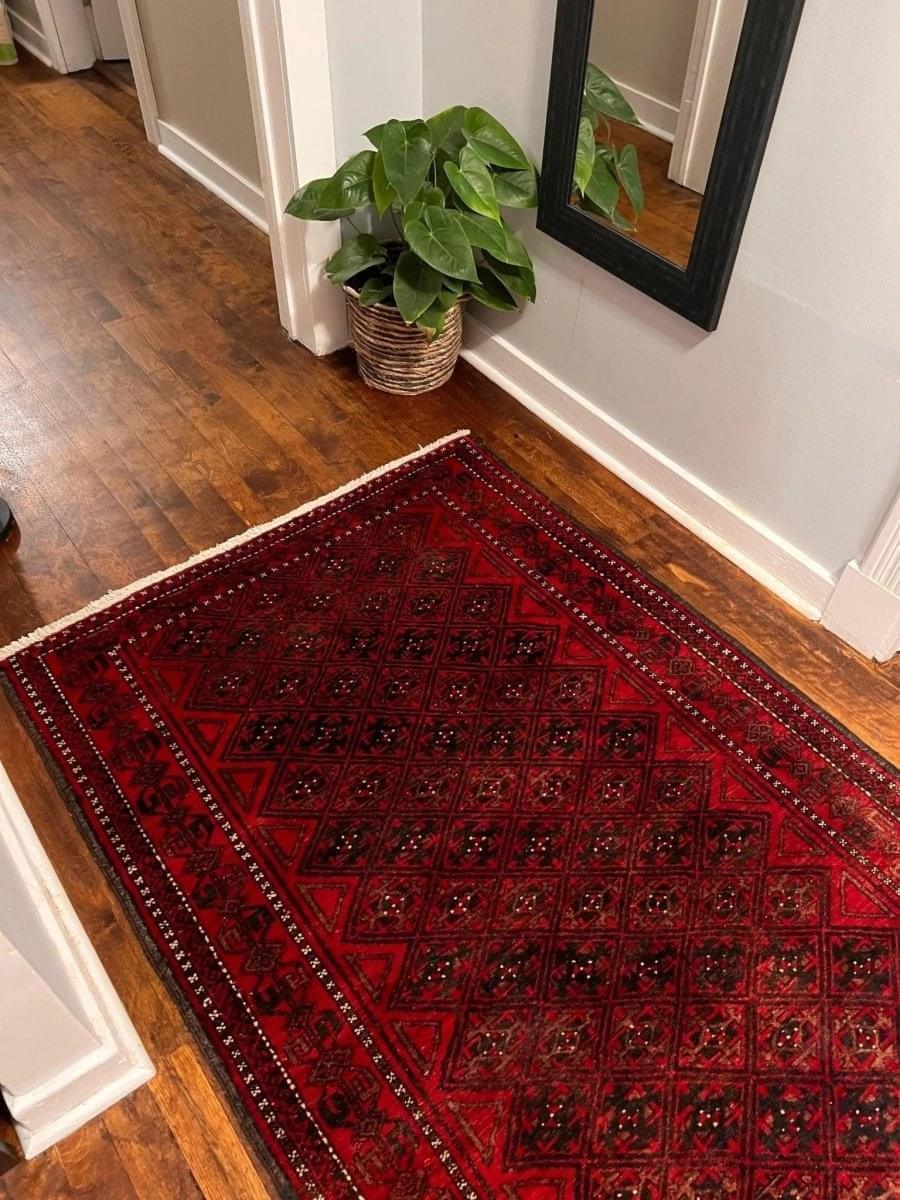 Persian Balouch Rug | 6' 6