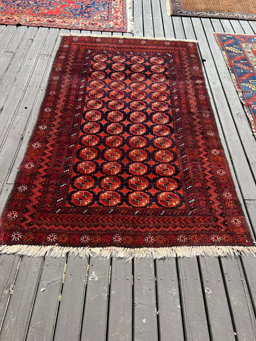 Persian Baluch Rug | 3' 8