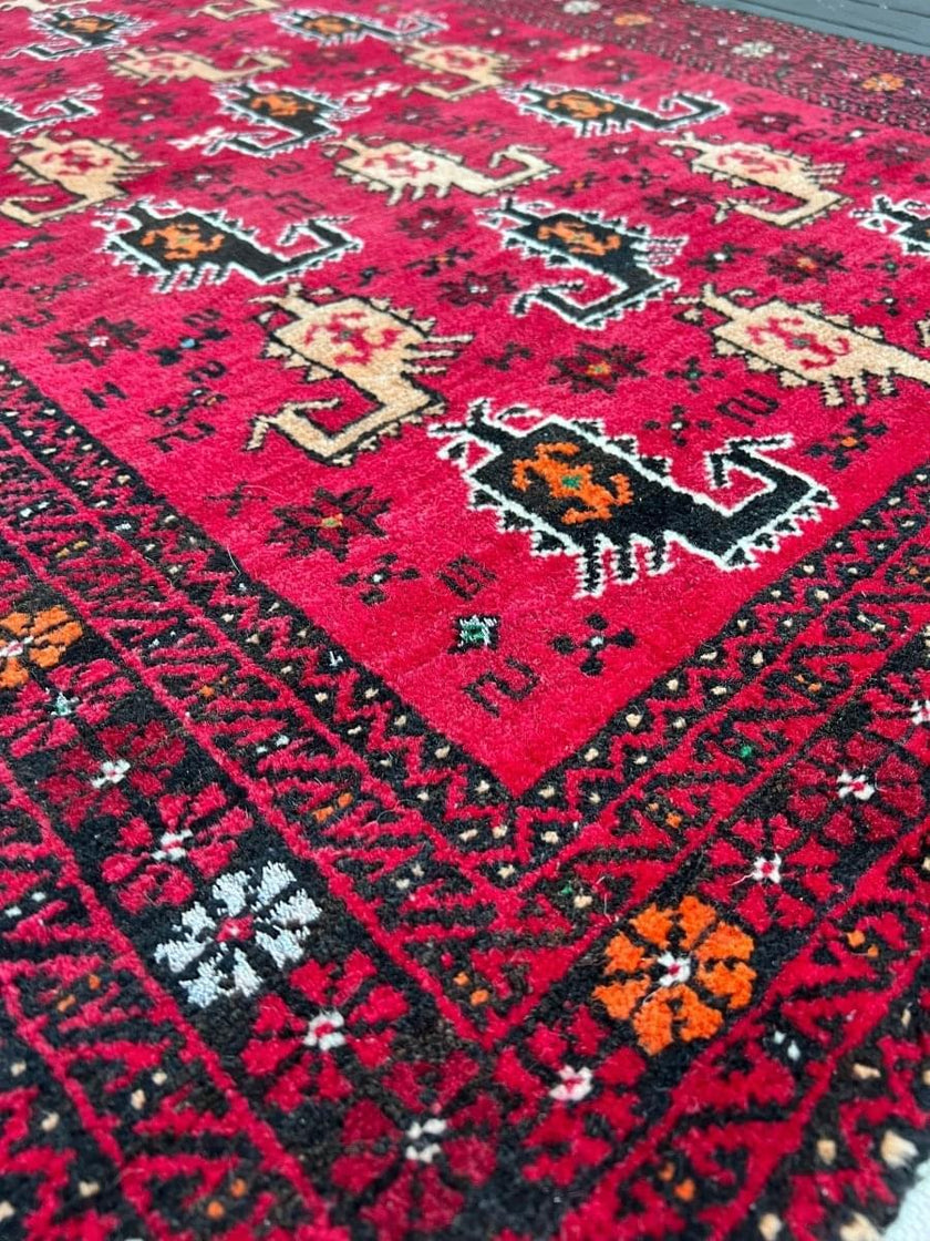 Persian Baluch Rug | 4' 7