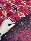 Persian Baluch Rug | 4' 7