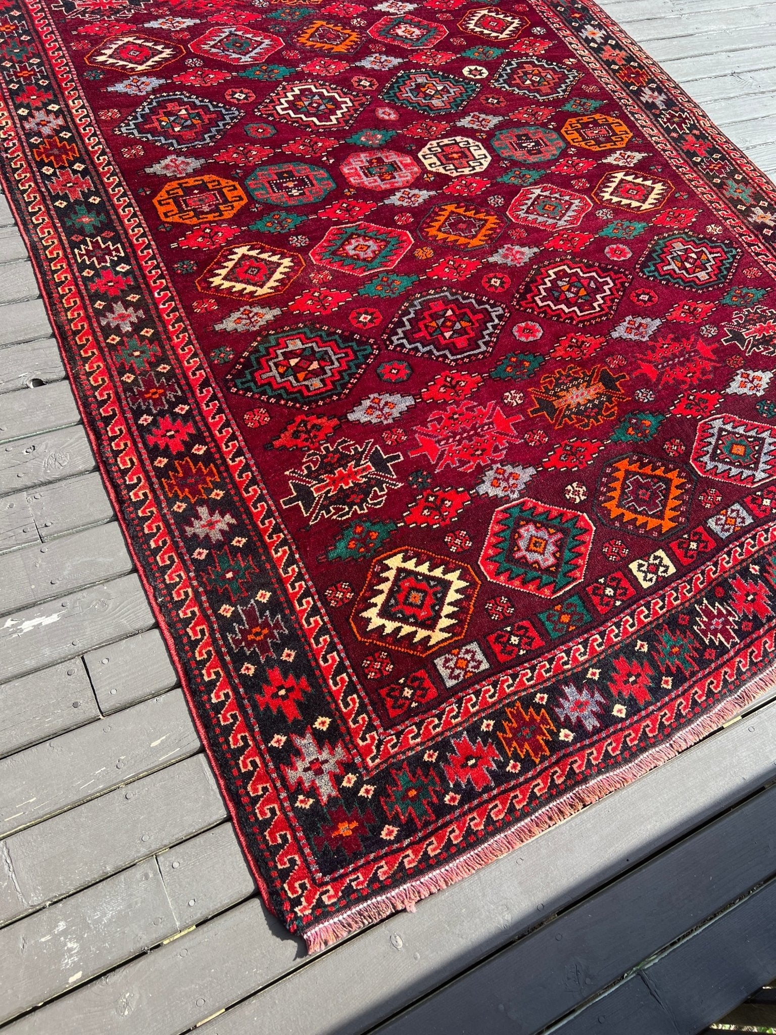 Persian Quchan Rug | 5' 5