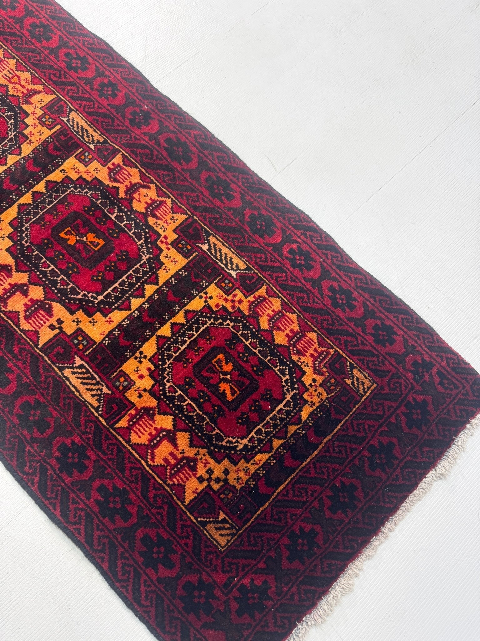 Persian Baluch Runner Rug | 2' 1” x 5' 7