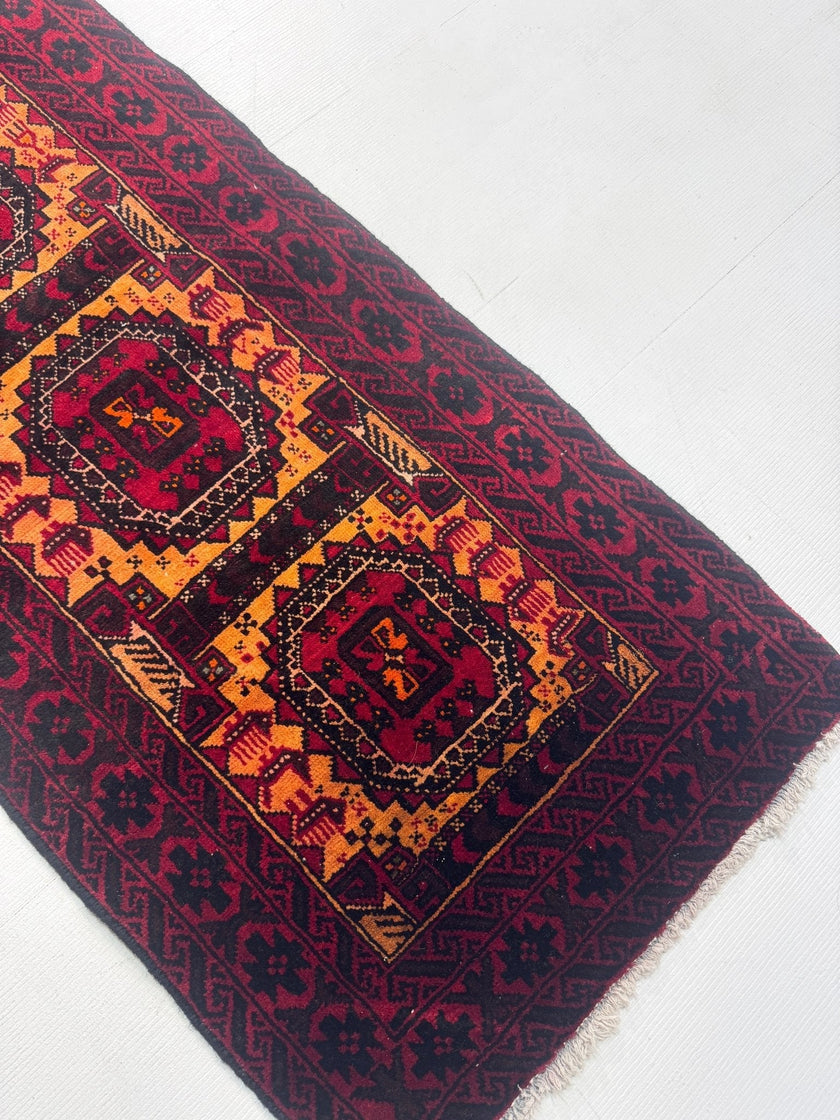 Persian Baluch Runner Rug | 2' 1” x 5' 7