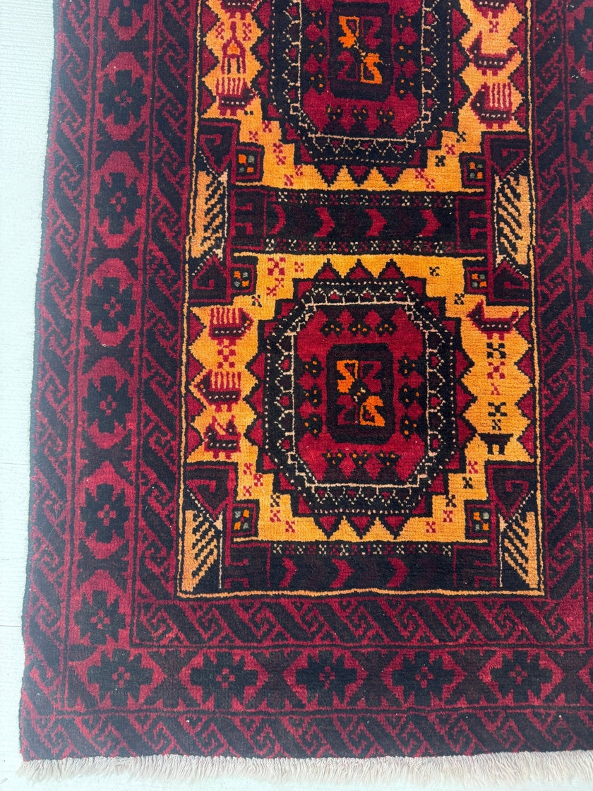 Persian Baluch Runner Rug | 2' 1” x 5' 7