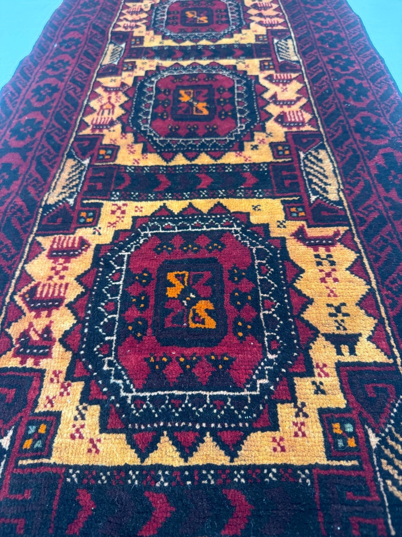 Persian Baluch Runner Rug | 2' 1” x 5' 7